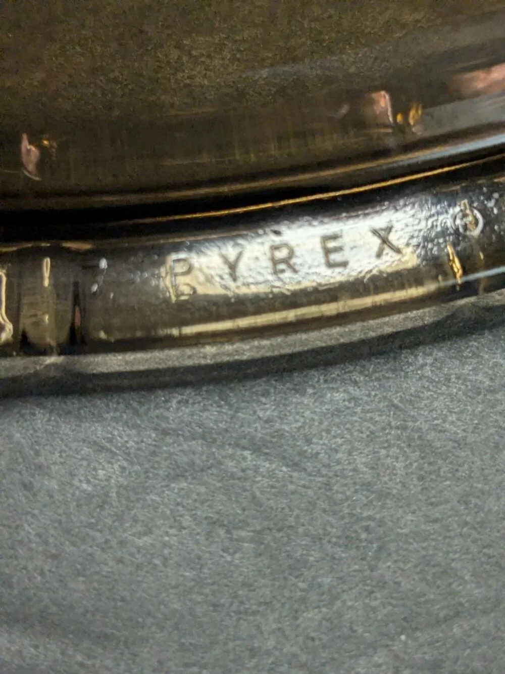 Vintage Pyrex Visions Amber Glass Lid Replacement Round 10.5